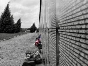 The Vietnam Memorial. Washington DC