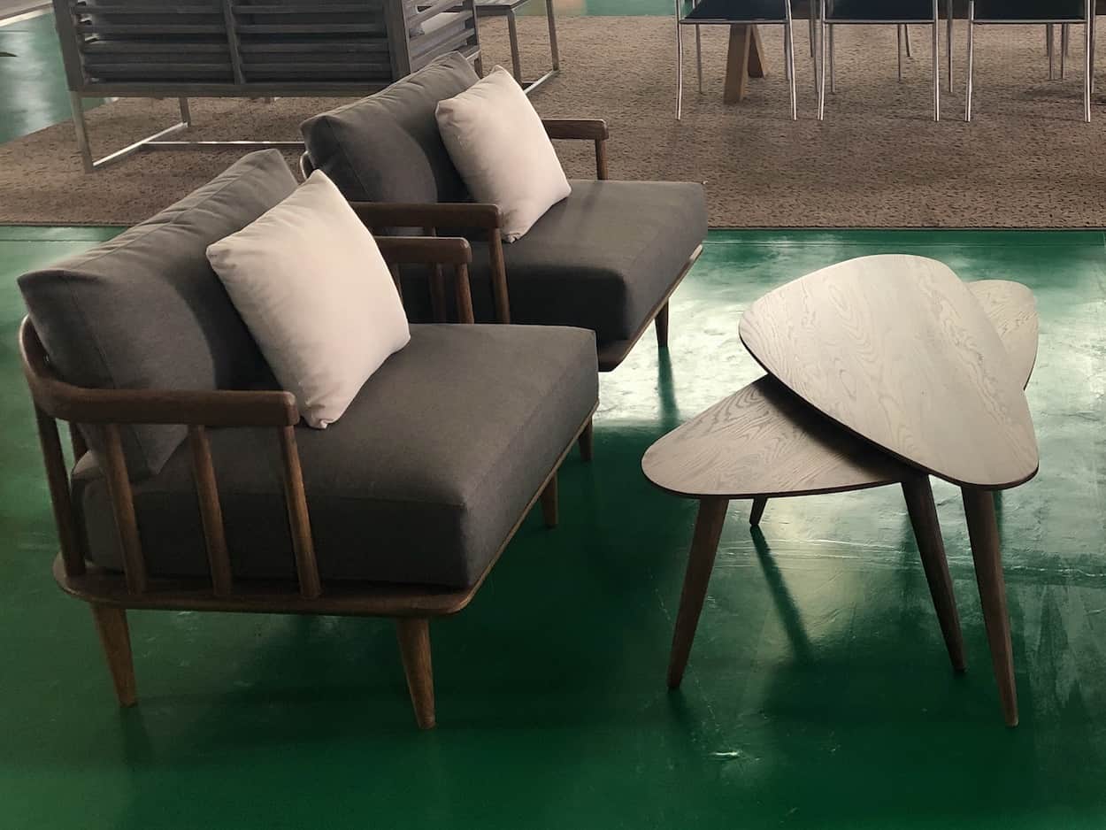 Outdoor Chairs with Outdoor Fabric Cushions