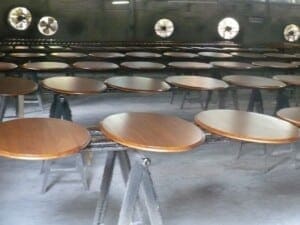 Solid Wood Tops Being Finished