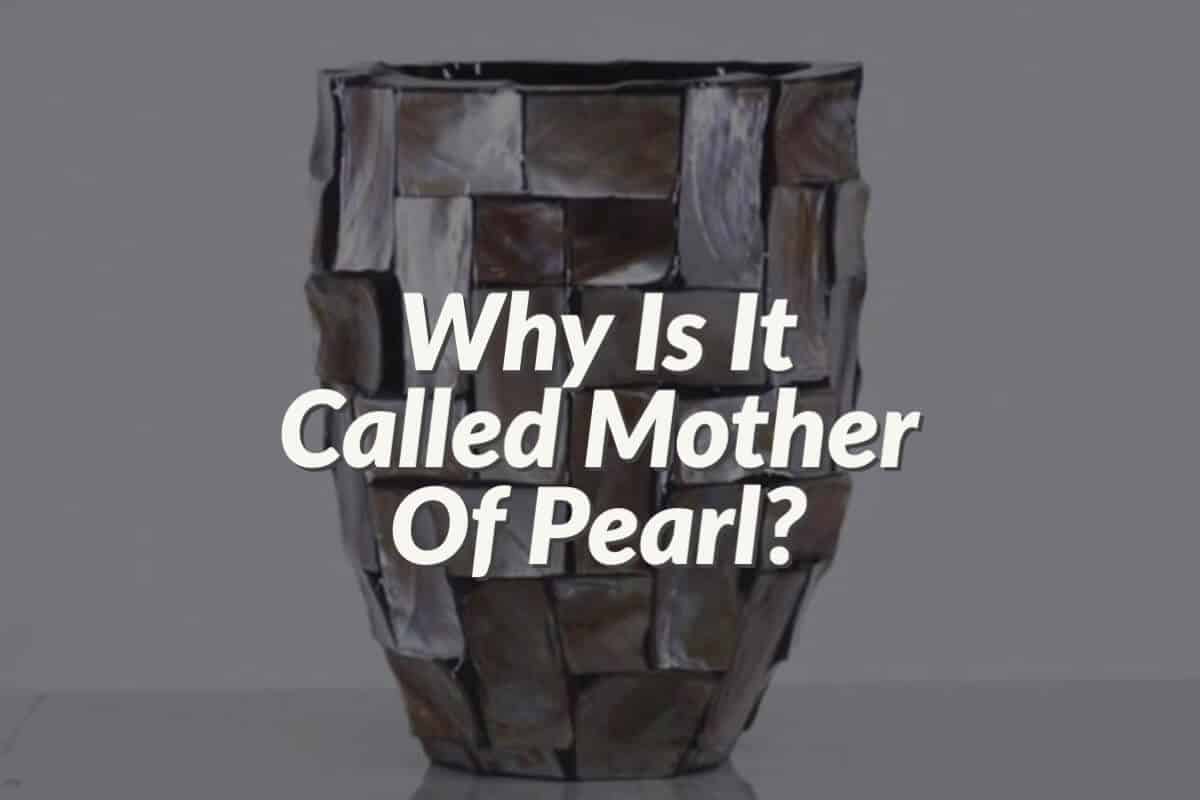 Why Is It Called Mother Of Pearl?