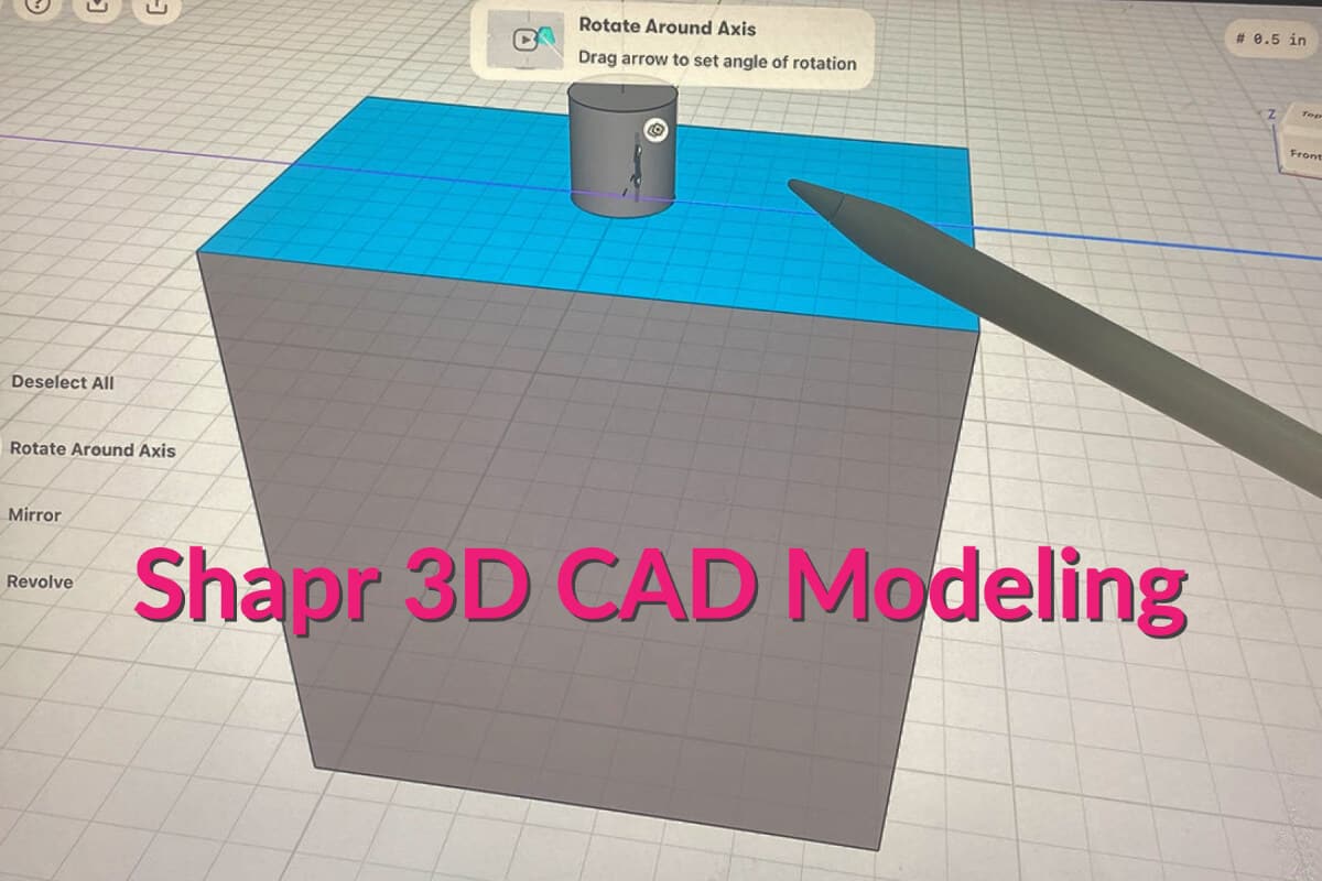 Shapr3D CAD Modeling