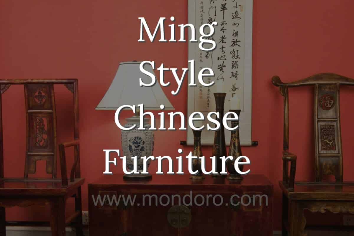 Ming Style Furniture
