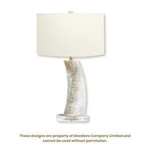 Lampshade that made from Ankole horn