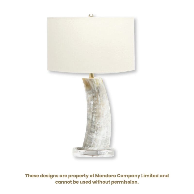 Lampshade that made from Angkole horn