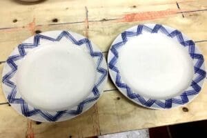 Stoneware plate
