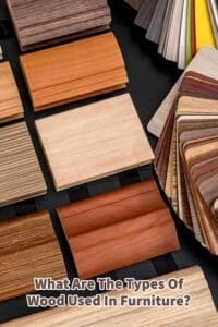 What Are The Types of Wood Used In Furniture?