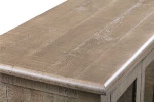 Closer Look of Recycled Wood Table