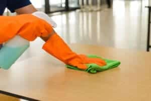 Clean Off The Wood Surface