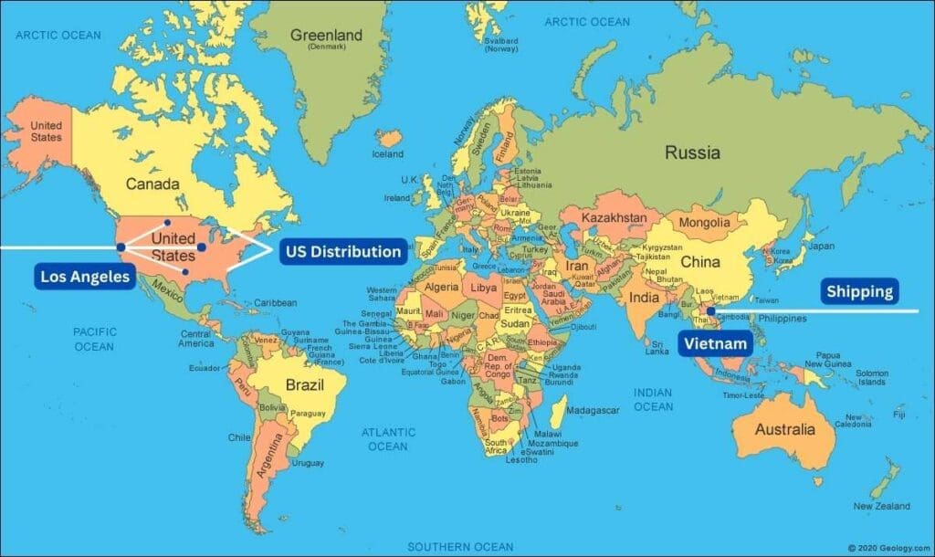Example of Supply Chain Mapping