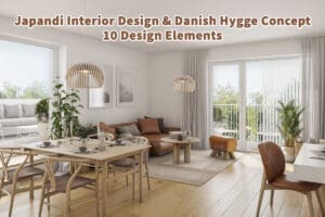 Japandi Interior Design & Danish Hygge Concept, 10 Design Elements