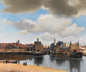 View of Delft (Dutch: Gezicht op Delft) 1659–1661 is an oil painting by Johannes Vermeer.
