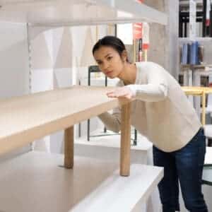 Buying In IKEA Store