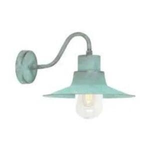 Verdigris Brass Finish In Outside Lamp