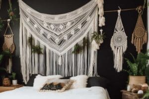 Textile Art On The Wall