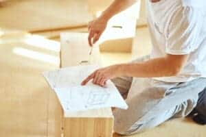 Following Furniture Assembly Instructions