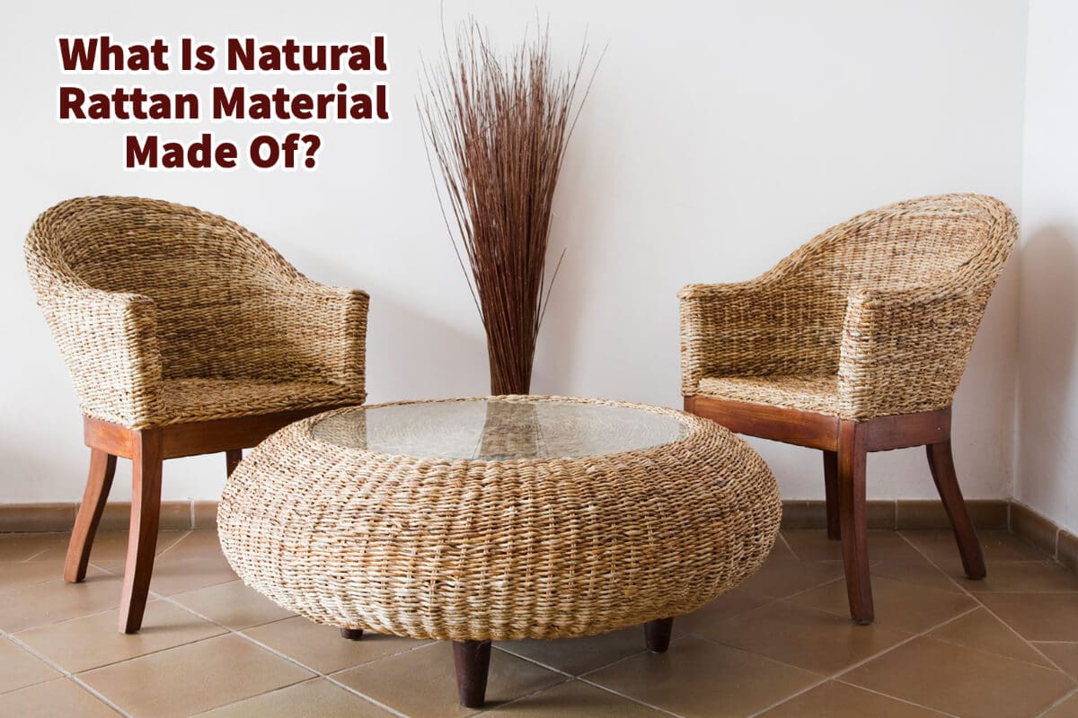 What Is Natural Rattan Material Made Of?