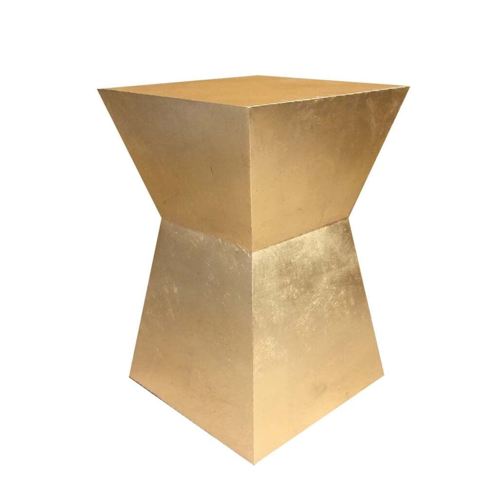 Gold Leaf Lacquer Table