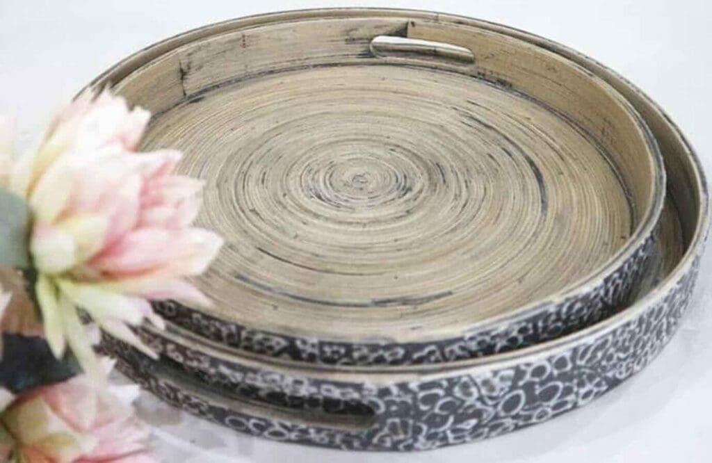 Spun-bamboo Eggshell Lacquer