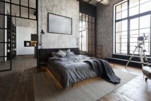 Industrial Bedroom Design Ideas