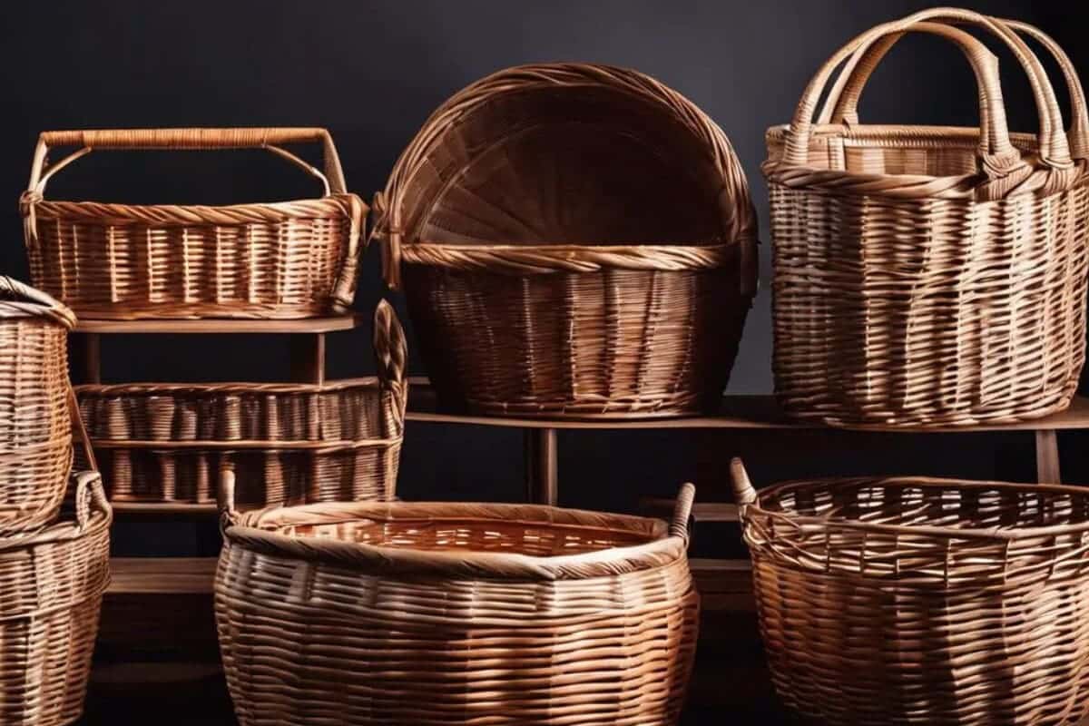 All About Tall Wicker Baskets - A Handy Guide