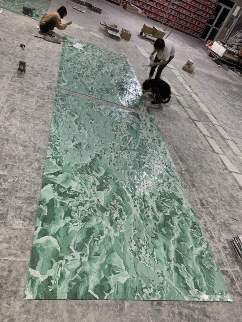 A factory in Vietnam who do Mosaic Tiles