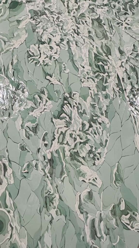Mosaic Tile designs produced by a factory in Vietnam.