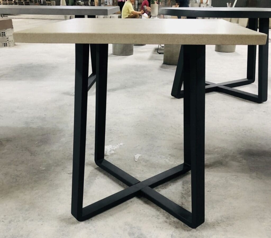 Lightweight Concrete Table