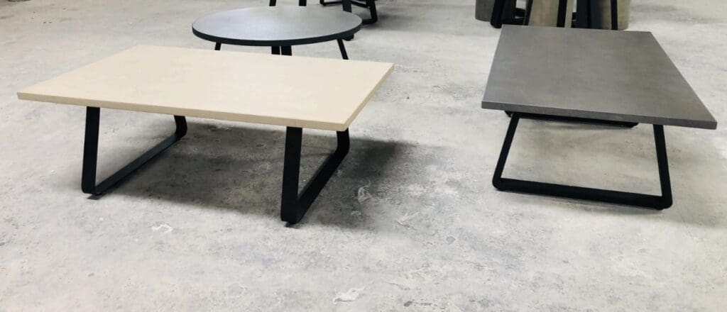 Lightweight Concrete Tables