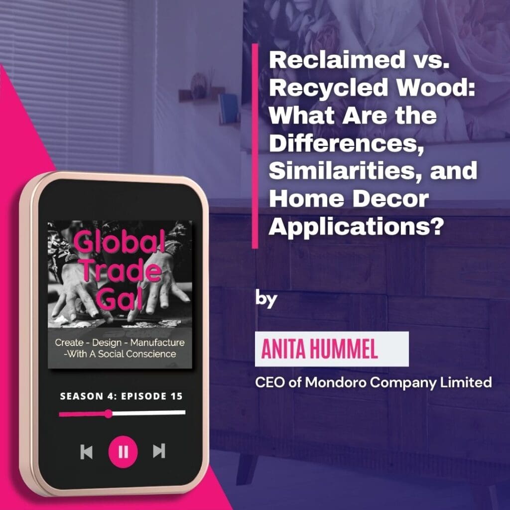 Reclaimed vs. Recycled Wood: What Are the Differences, Similarities, and Home Decor Applications?