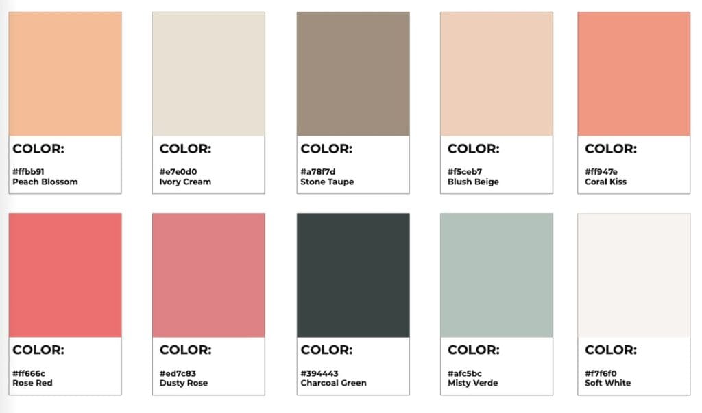 Sweet Romance Color Trends