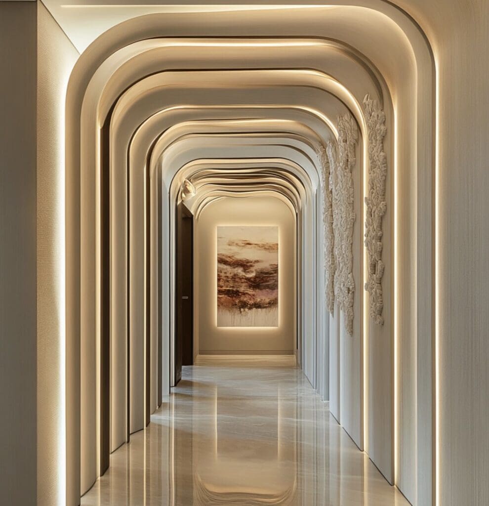 Long Hallway Home Decor