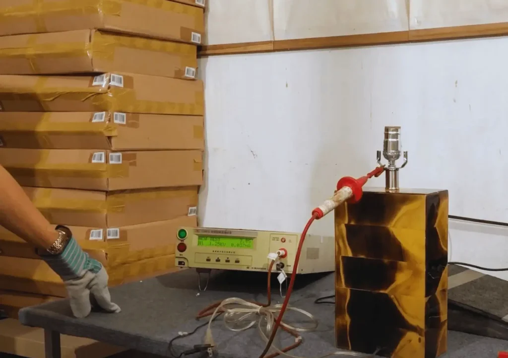 Product Testing At Mondoro Company Limited Factory