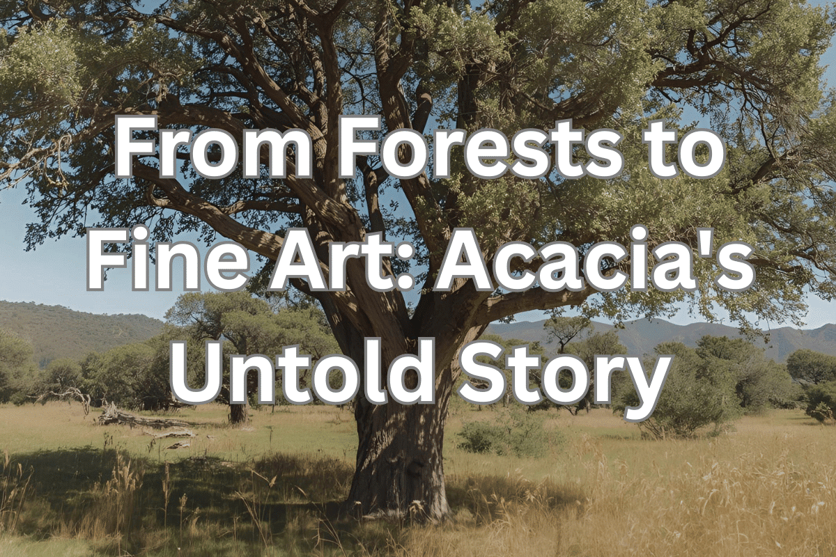 From Forest to Fine Art - Acacia