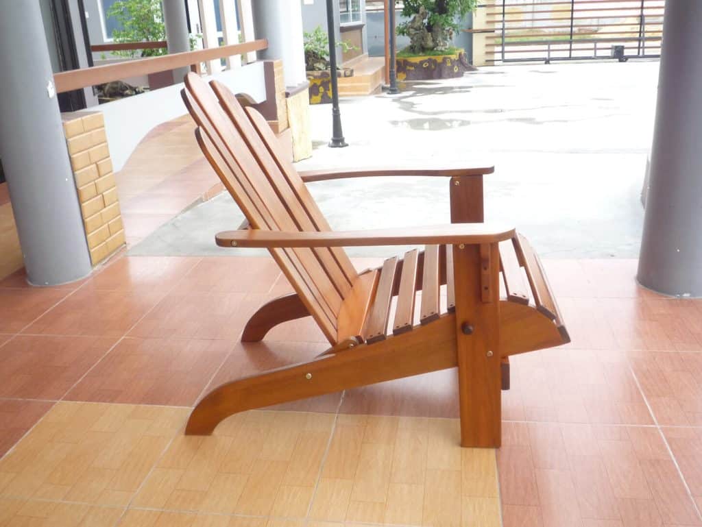 Adirondack Chair in Acacia Wood