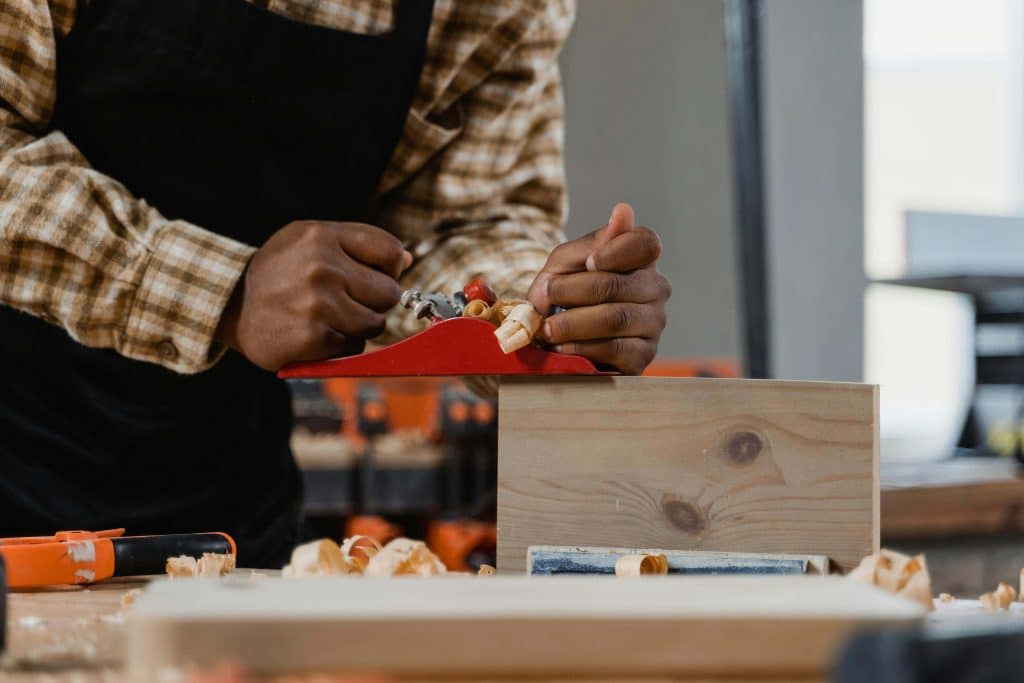 Skilled furniture workers
