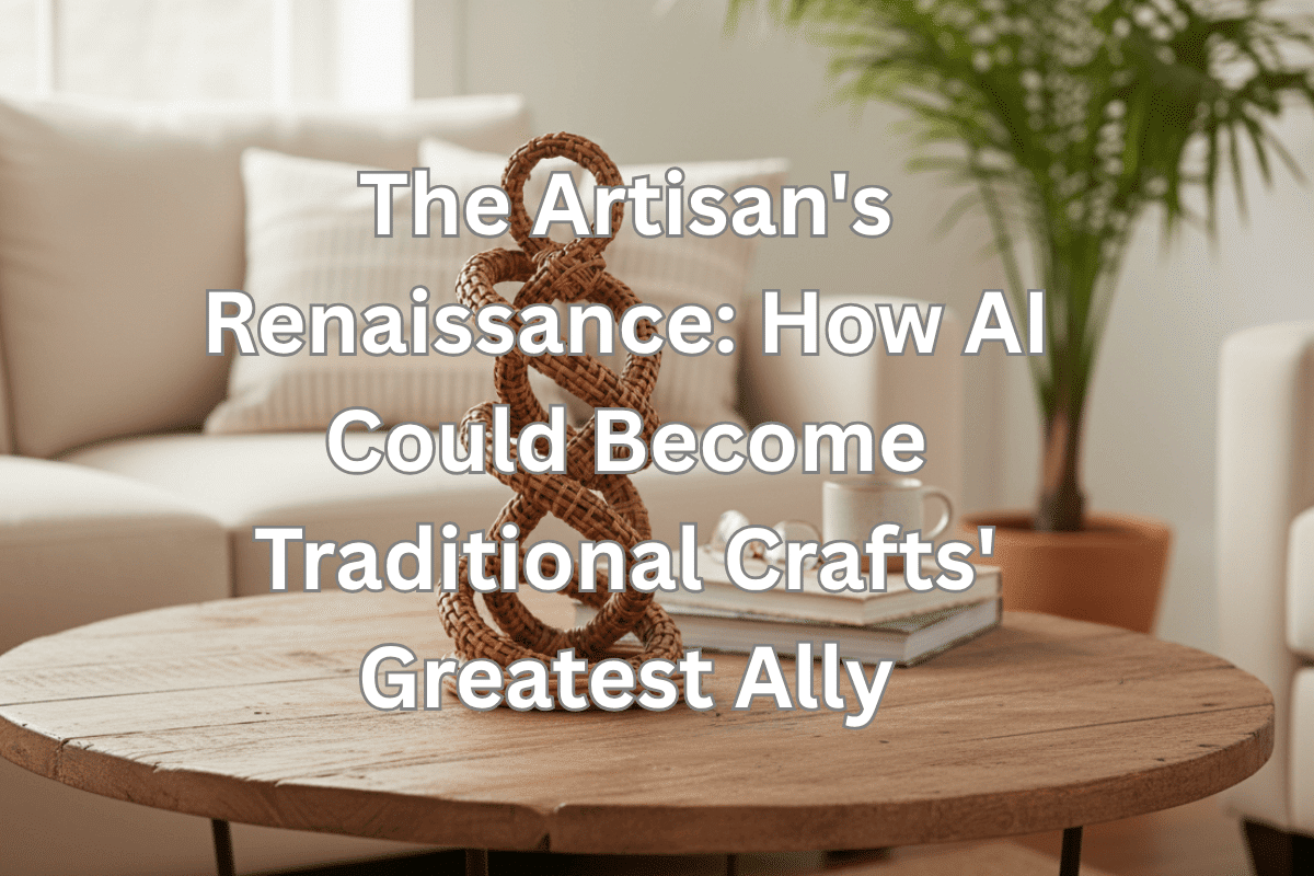 The Artisan's Renaissance: How AI Could Become Traditional Crafts' Greatest Ally