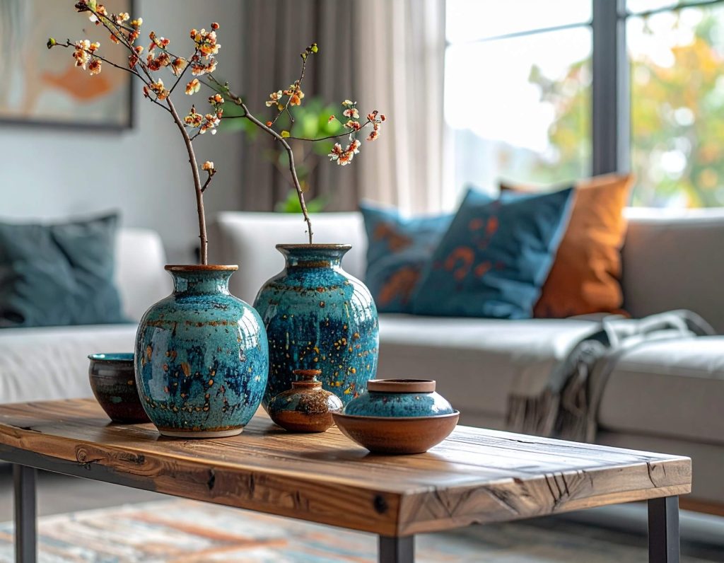 Handicraft pottery 
