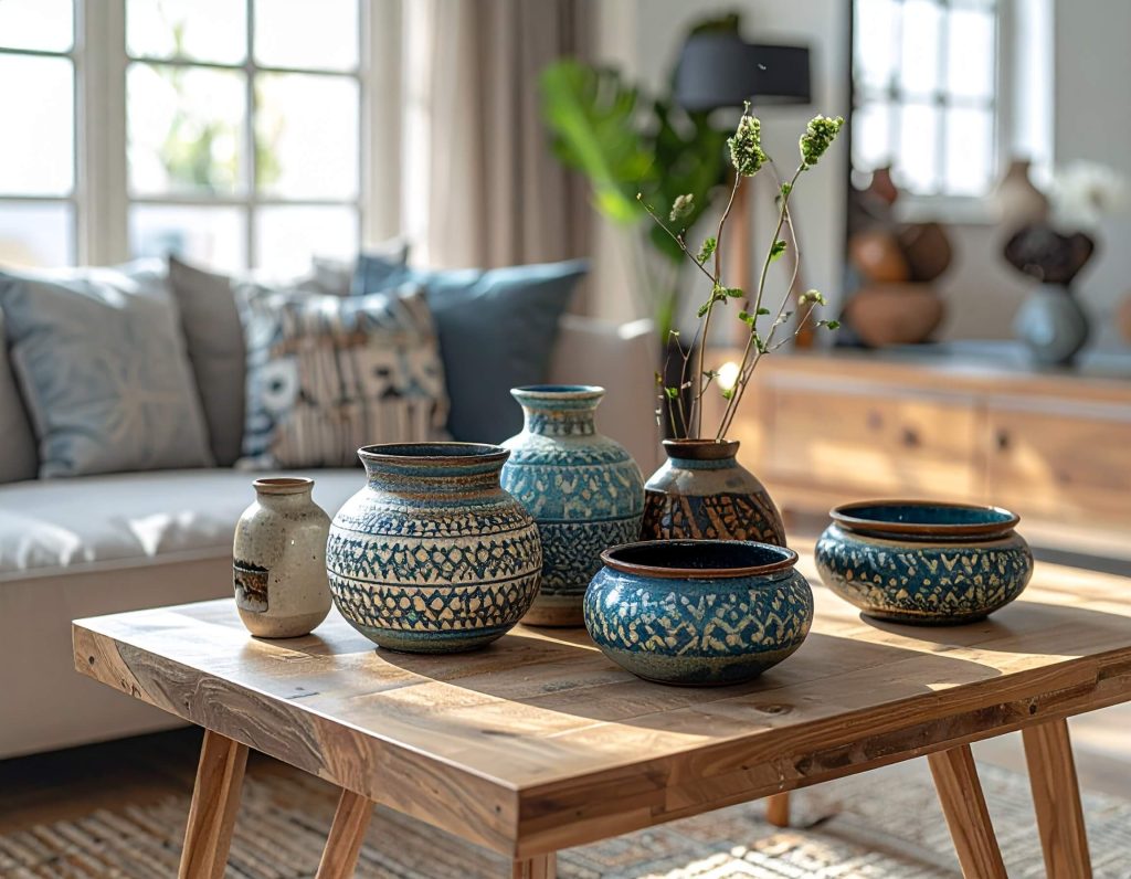 Handicraft pottery