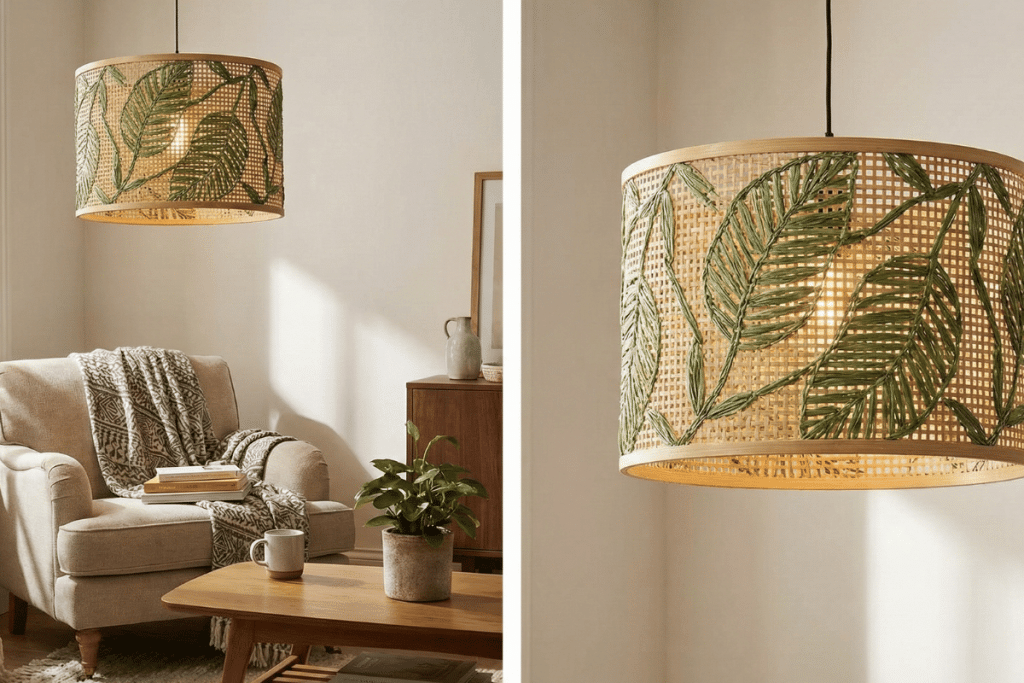 Hand-Embroidered Natural Shades