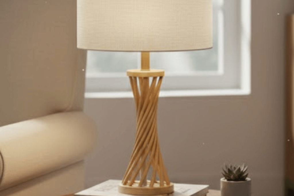 Rattan Table Lamp