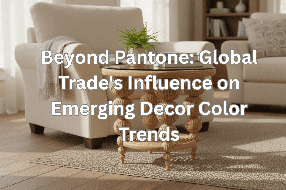 Beyond Pantone: Global Trade’s Influence on Emerging Decor Color Trends