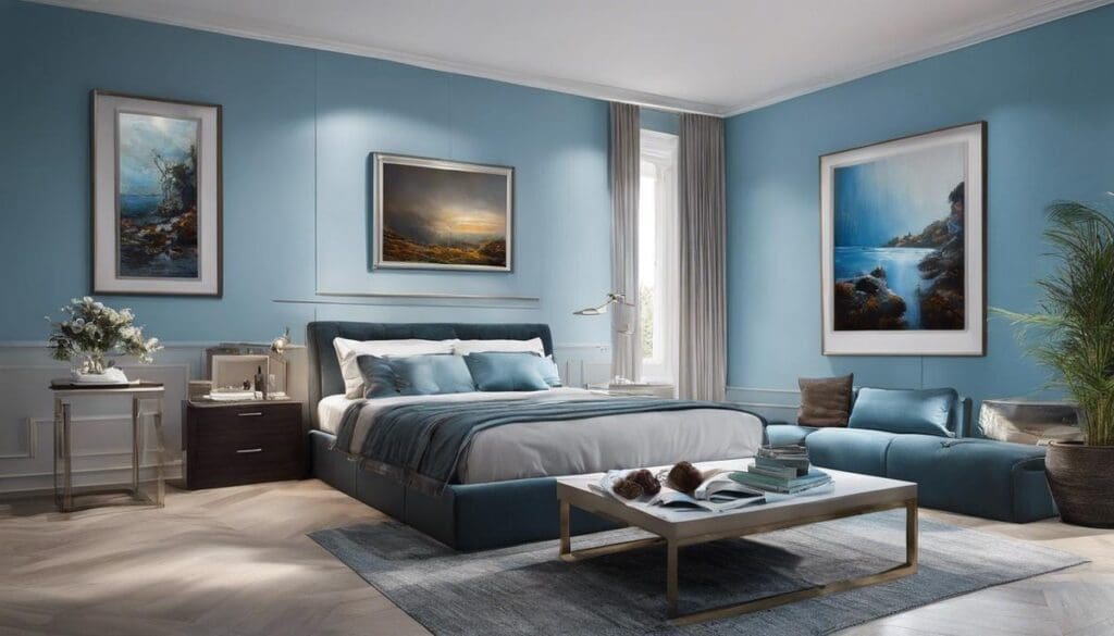 Blue Home Decor Design